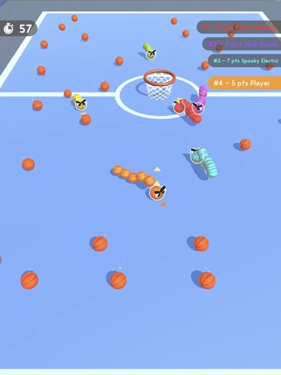 Изображение игры: Snake Dunk!