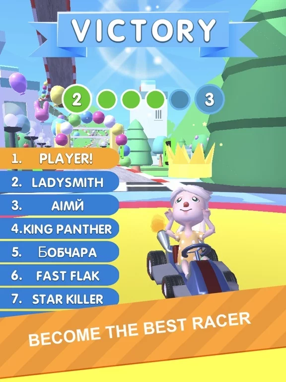 Изображение игры: Kart.io 3D