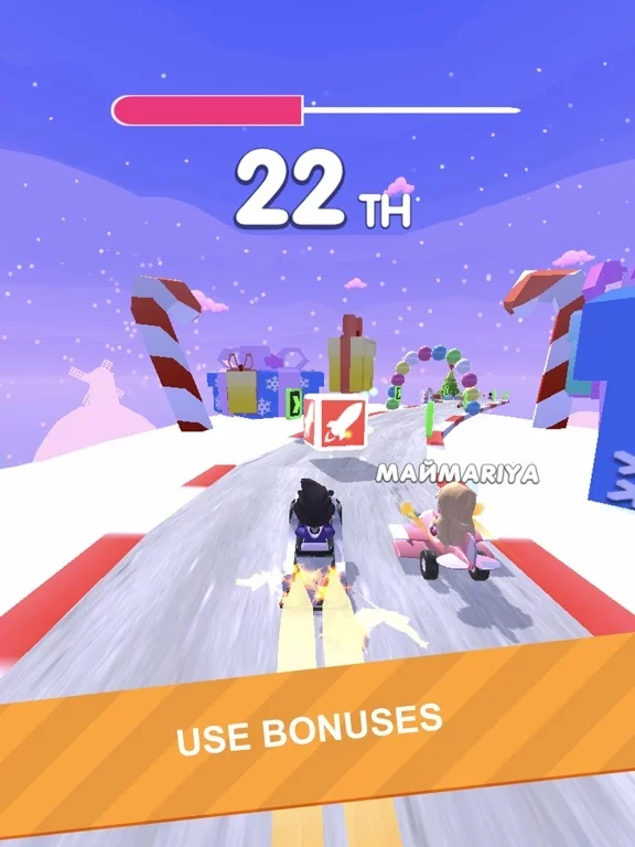Изображение игры: Kart.io 3D