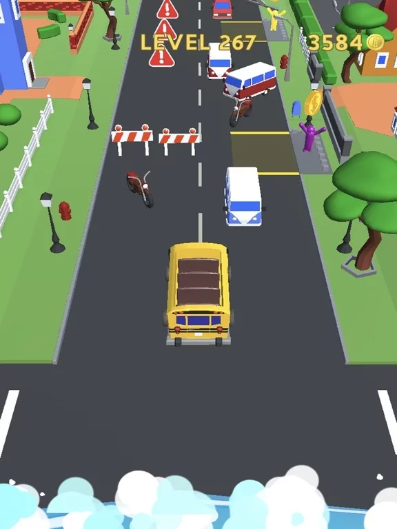 Изображение игры: Save Bus
