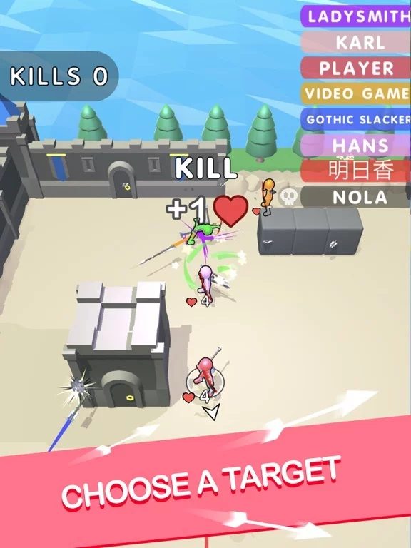 Изображение игры: Archer.io!