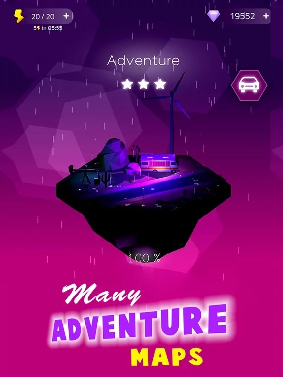 Изображение игры: Dancing Car: Tap Tap EDM Music