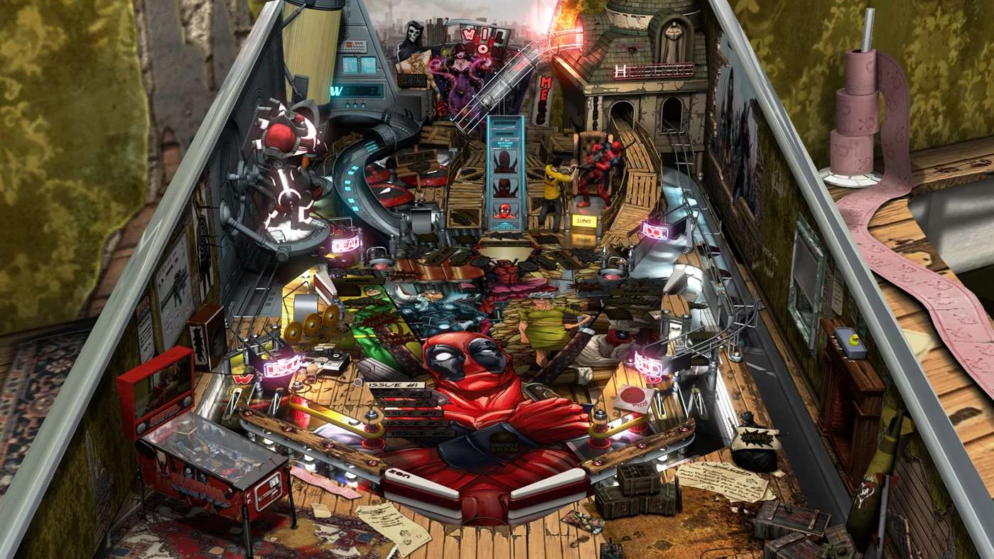 Изображение игры: Pinball FX3 - Marvel Pinball: Heavy Hitters