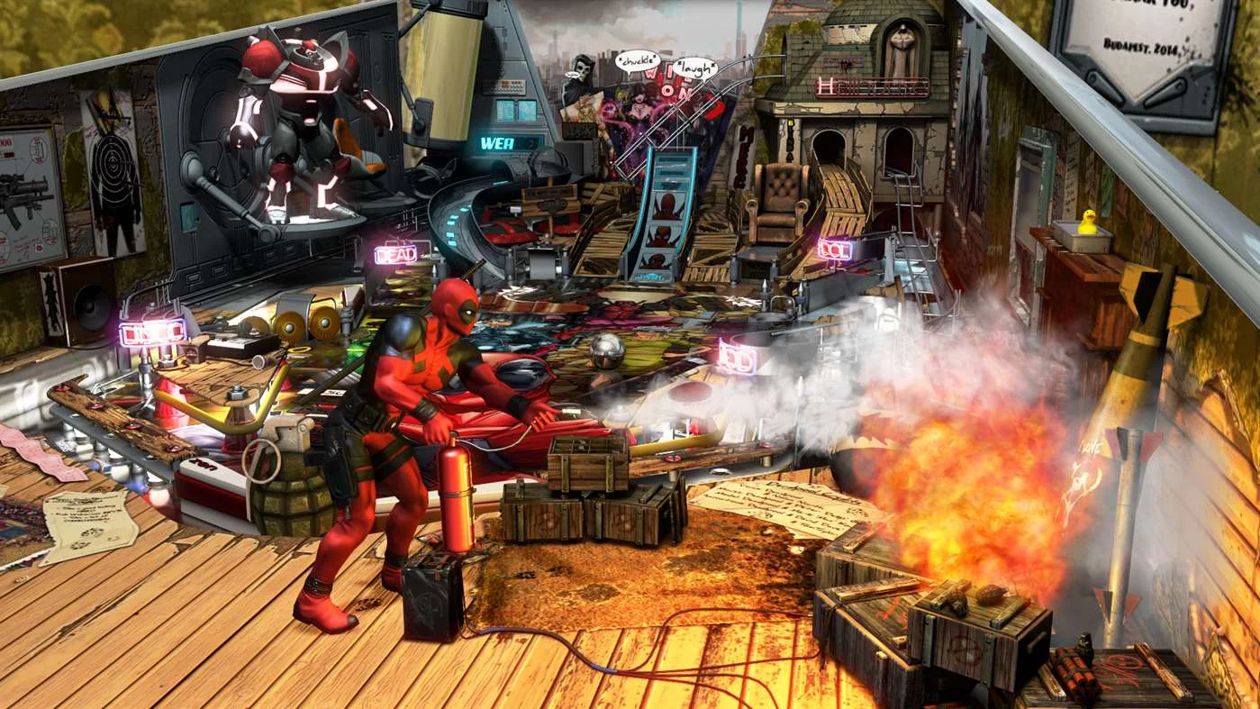 Изображение игры: Pinball FX3 - Marvel Pinball: Heavy Hitters