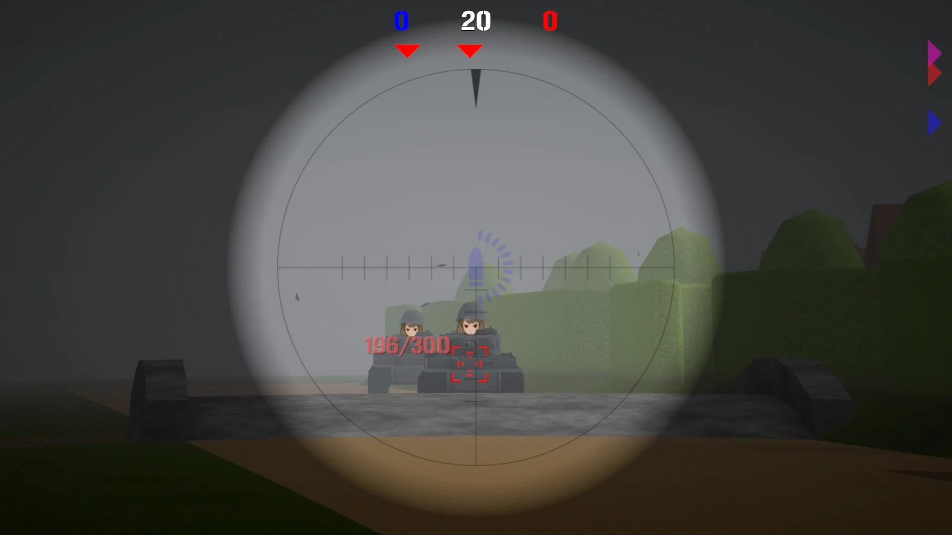 Изображение игры: Anime Tanks Arena