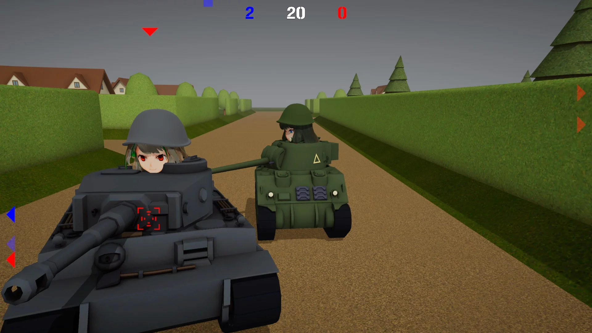 Изображение игры: Anime Tanks Arena
