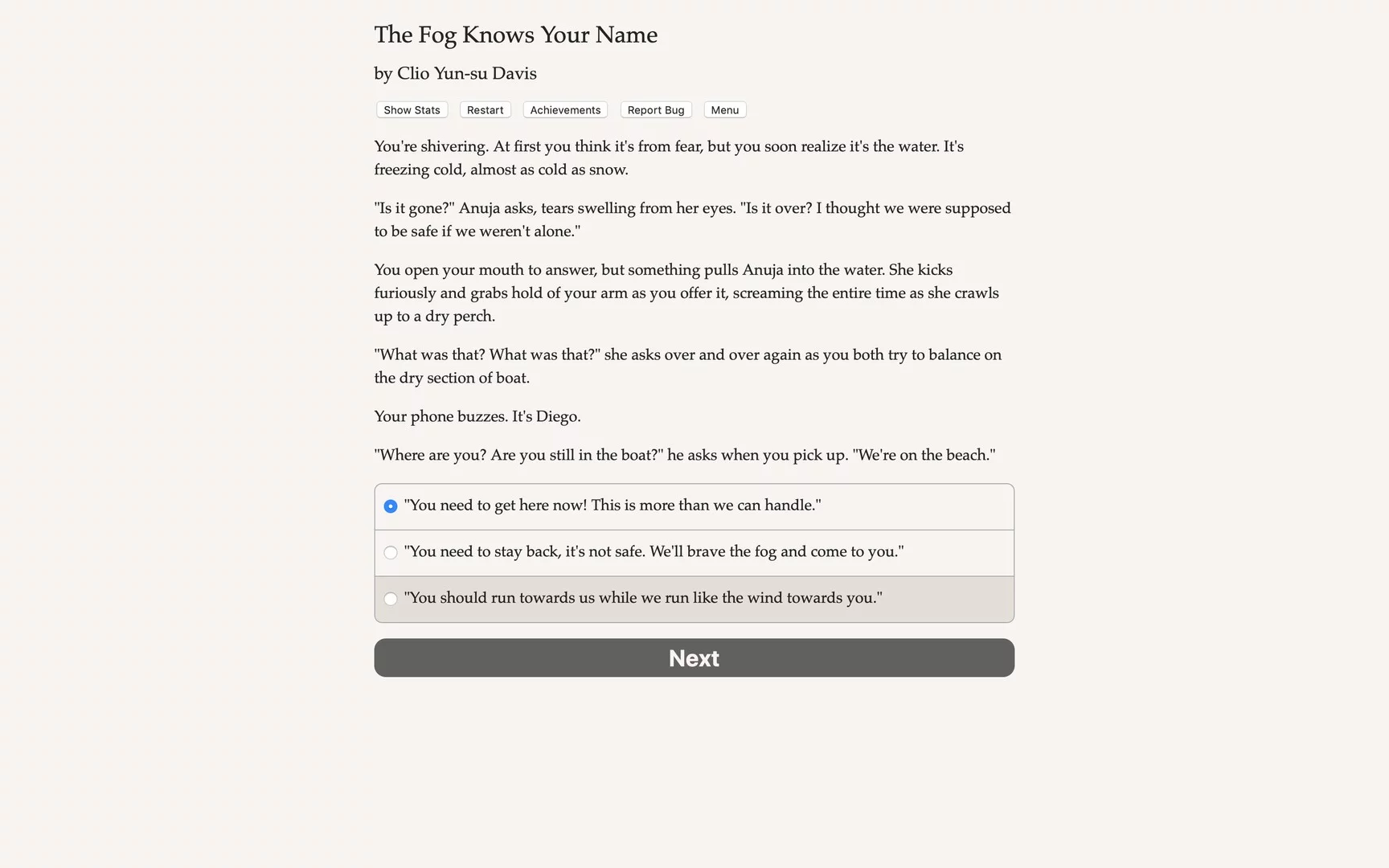 Изображение игры: The Fog Knows Your Name