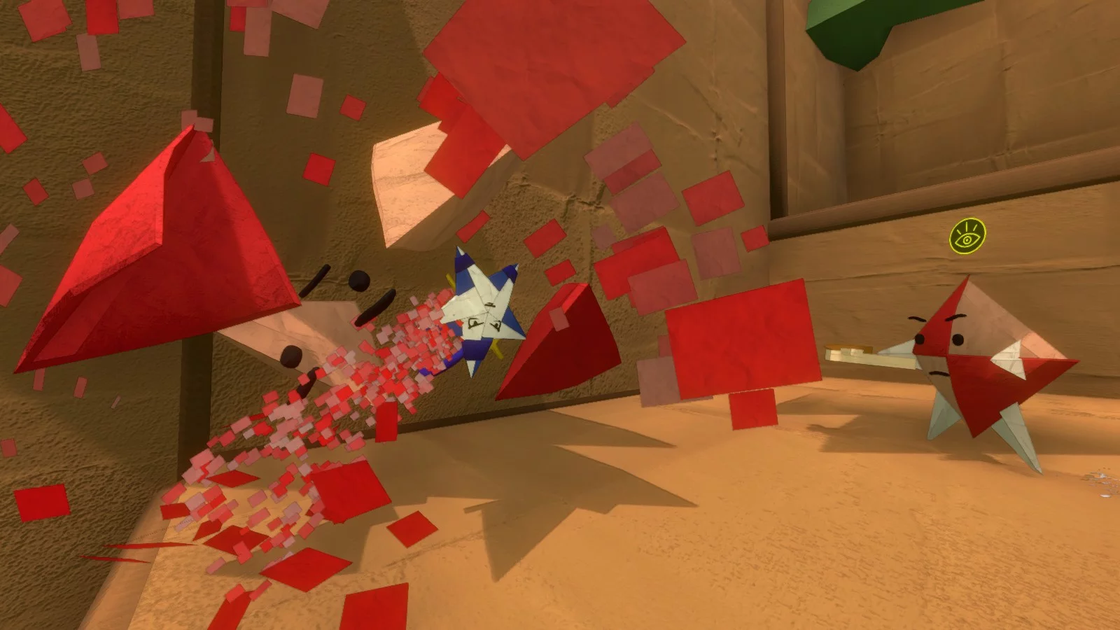 Изображение игры: Origami Ninja Star