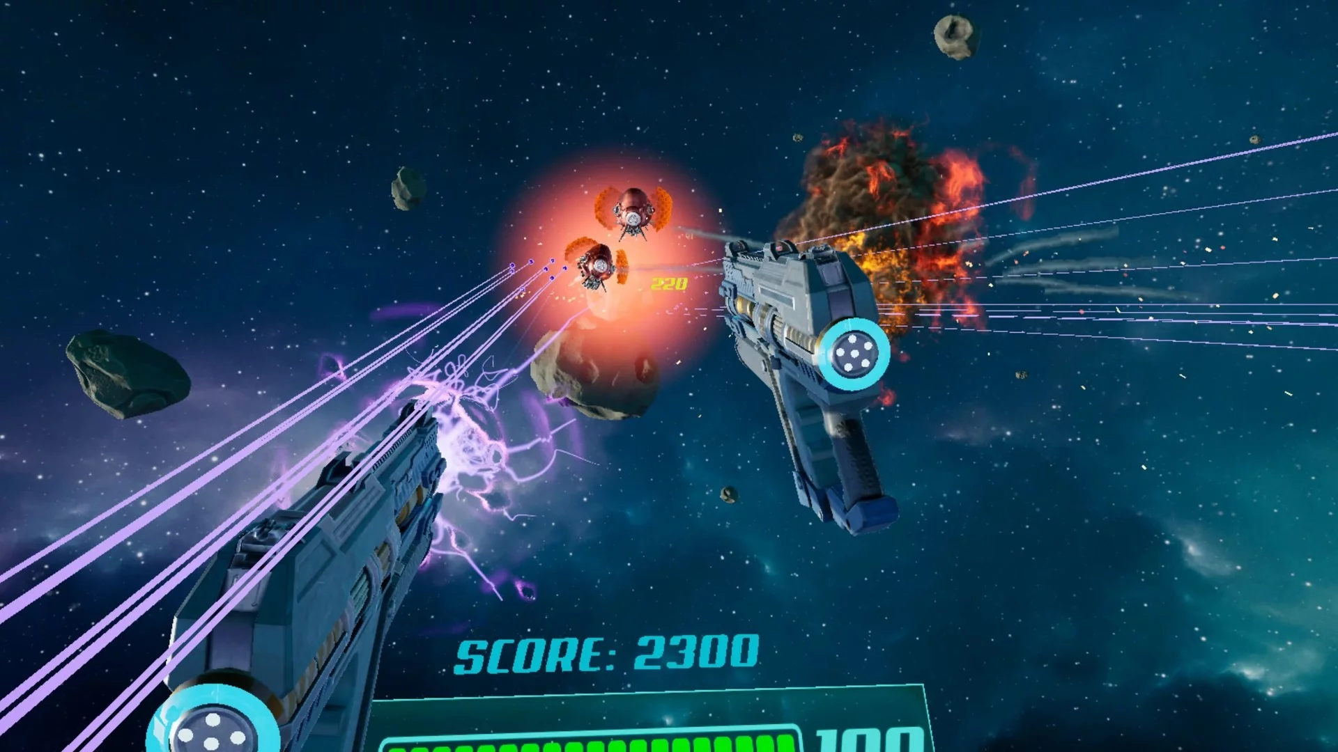 Изображение игры: Galactic Rangers VR