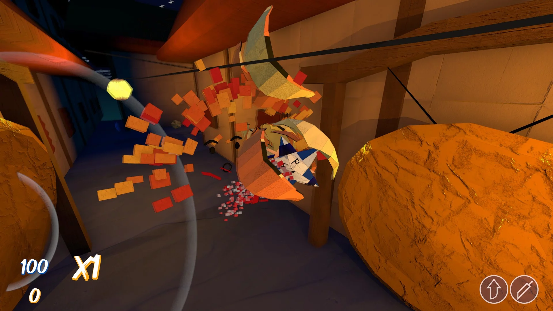 Изображение игры: Origami Ninja Star