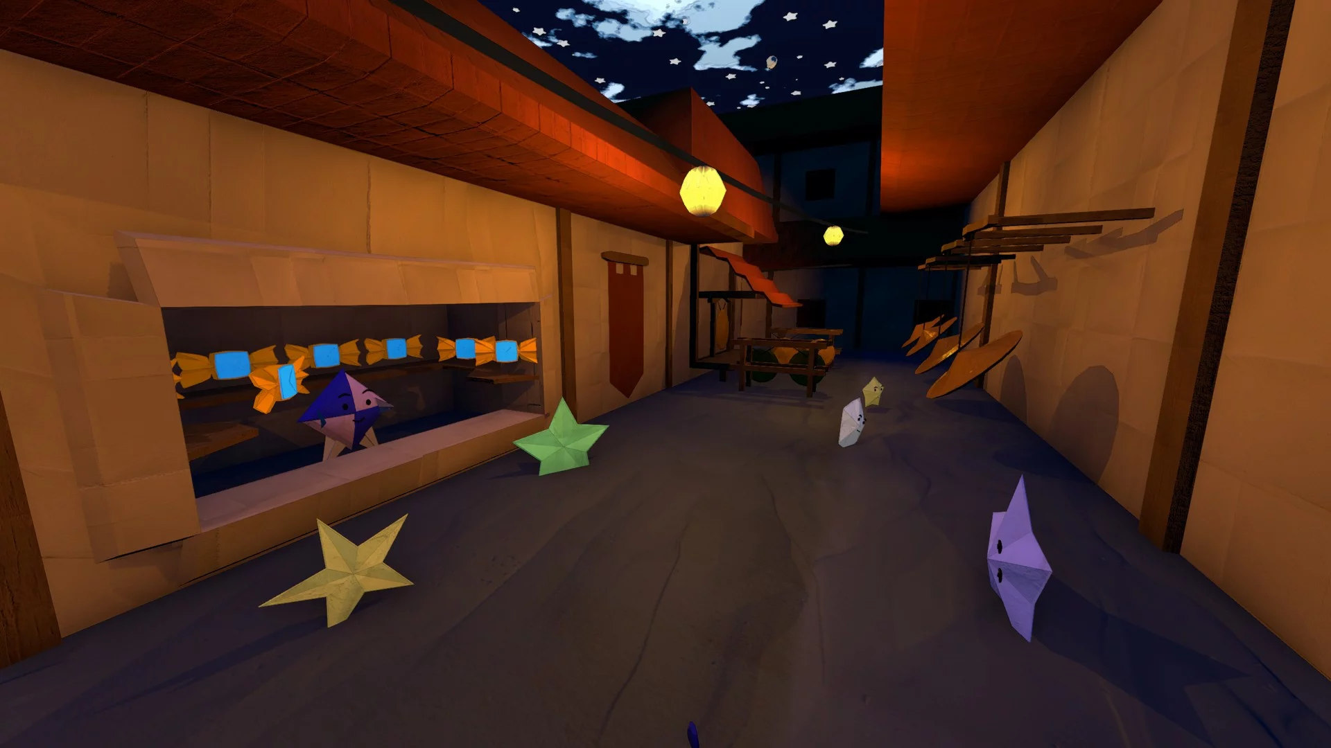 Изображение игры: Origami Ninja Star