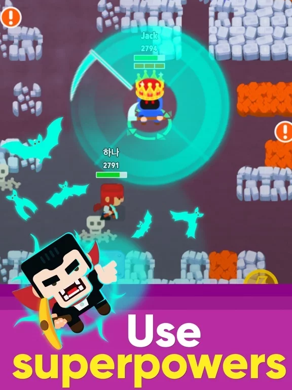 Изображение игры: Dig Bombers: Battle Royale