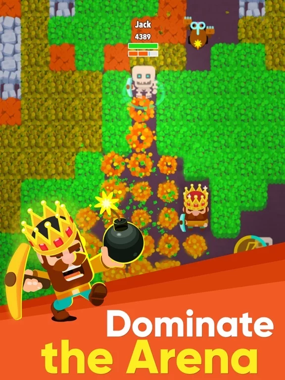 Изображение игры: Dig Bombers: Battle Royale