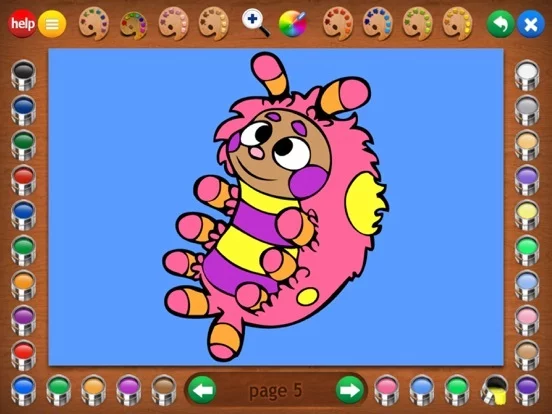 Изображение игры: Coloring Book 15: Cute Times