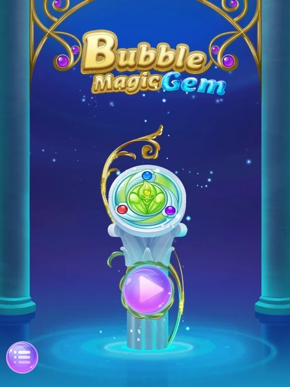 Изображение игры: Bubble Magic Gem