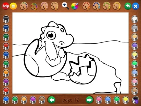 Изображение игры: Coloring Book 15: Cute Times
