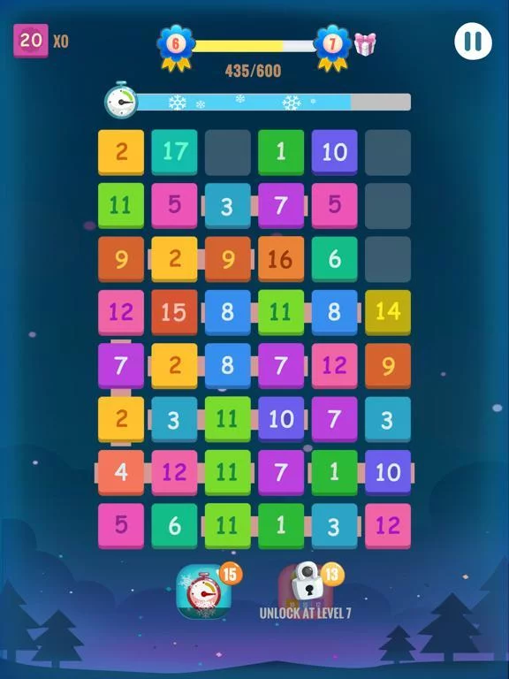 Изображение игры: Drag Number and Merge