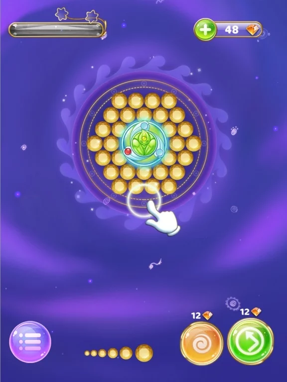Изображение игры: Bubble Magic Gem