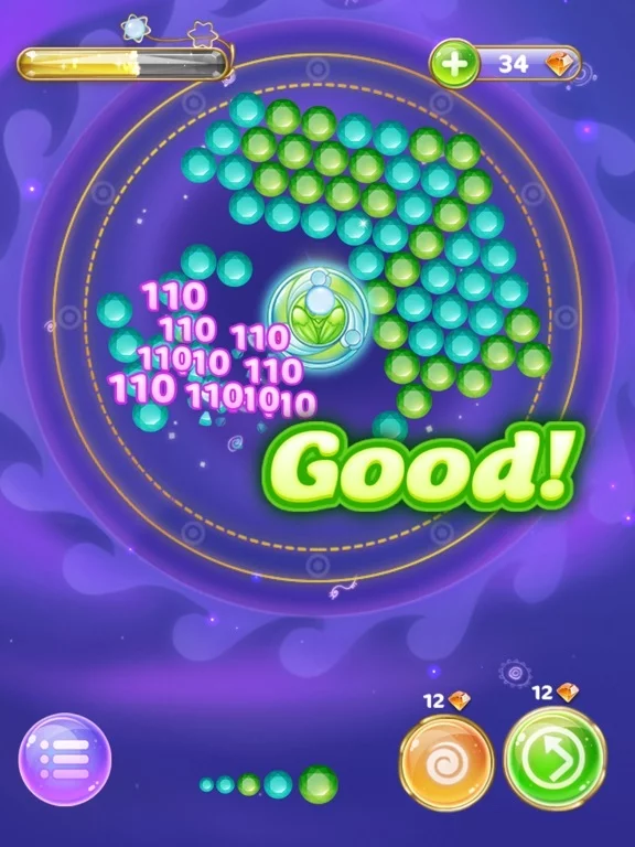Изображение игры: Bubble Magic Gem