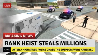 Изображение игры: Police Simulator Cop Car Duty