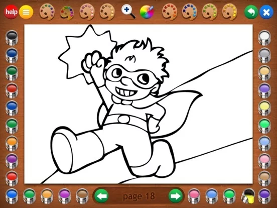 Изображение игры: Coloring Book 15: Cute Times