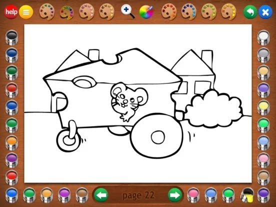 Изображение игры: Coloring Book 15: Cute Times