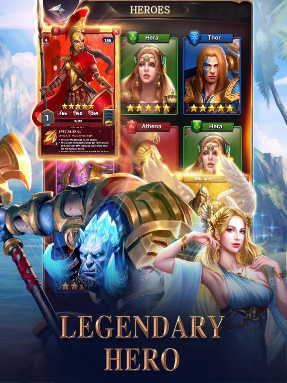 Изображение игры: MythWars & Puzzles：RPG Match 3