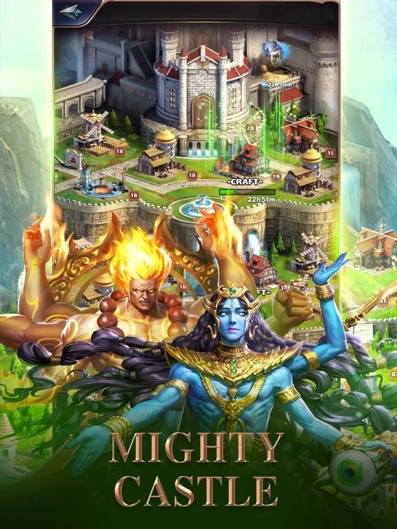 Изображение игры: MythWars & Puzzles：RPG Match 3