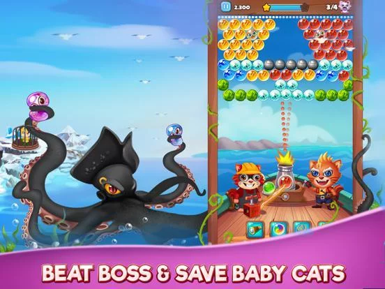 Изображение игры: Toon Bubble - Puzzle Adventure