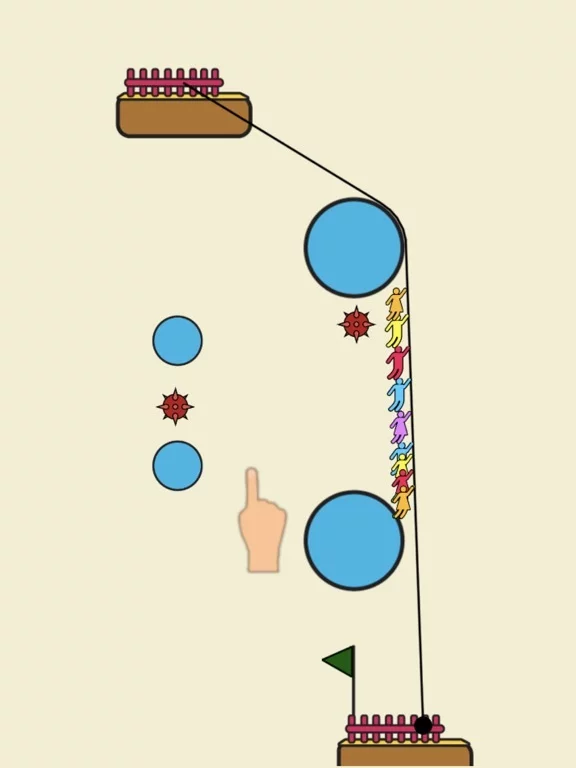 Изображение игры: Rope Rescue!