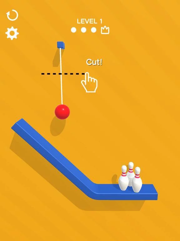 Изображение игры: Cut the String!