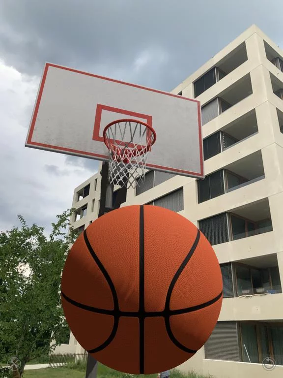 Изображение игры: [AR] Basketball