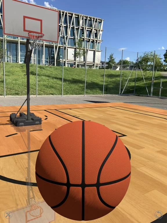 Изображение игры: [AR] Basketball