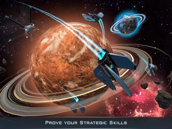 Изображение игры: Cosmic Frontline AR