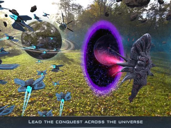 Изображение игры: Cosmic Frontline AR
