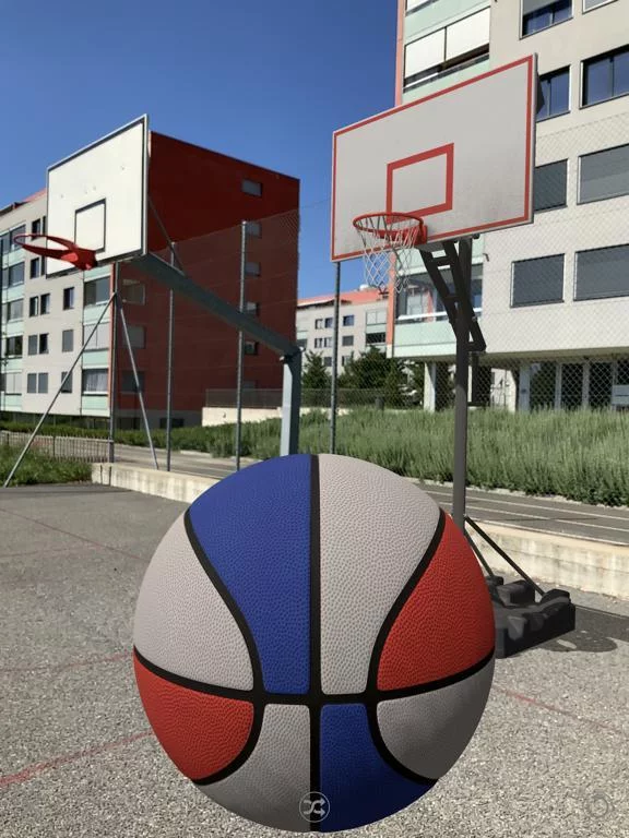 Изображение игры: [AR] Basketball