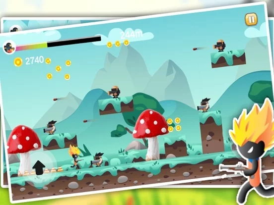 Изображение игры: Super Stickman Dragon Fight