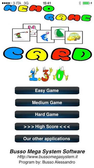 Изображение игры: Memo Game Card