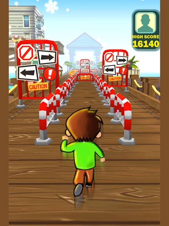 Изображение игры: Subway Been Runner