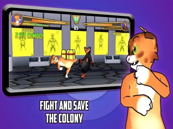 Изображение игры: Cat Fighting Battle