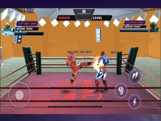 Изображение игры: Robot Hero Ring Fighting