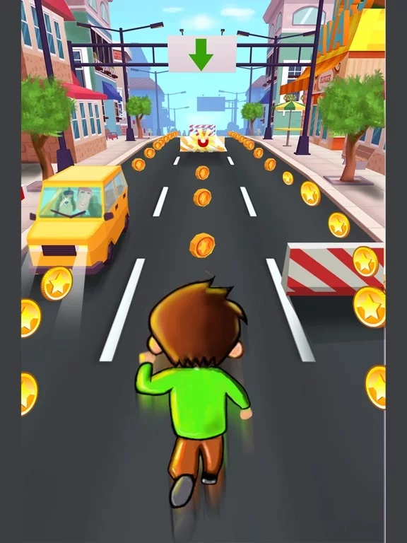Изображение игры: Subway Been Runner