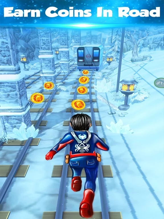 Изображение игры: Subway Spider Hero