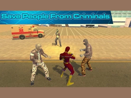Изображение игры: Incredible SpiderHero Fighting