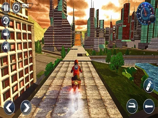 Изображение игры: Spider Hero Bike Stunts