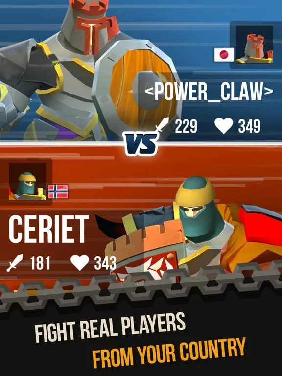 Изображение игры: Duels Champions: PvP Fights