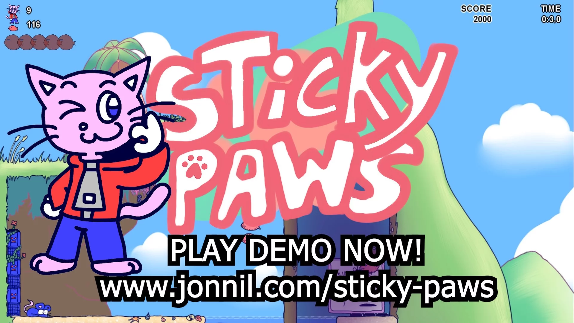 Изображение игры: Sticky Paws