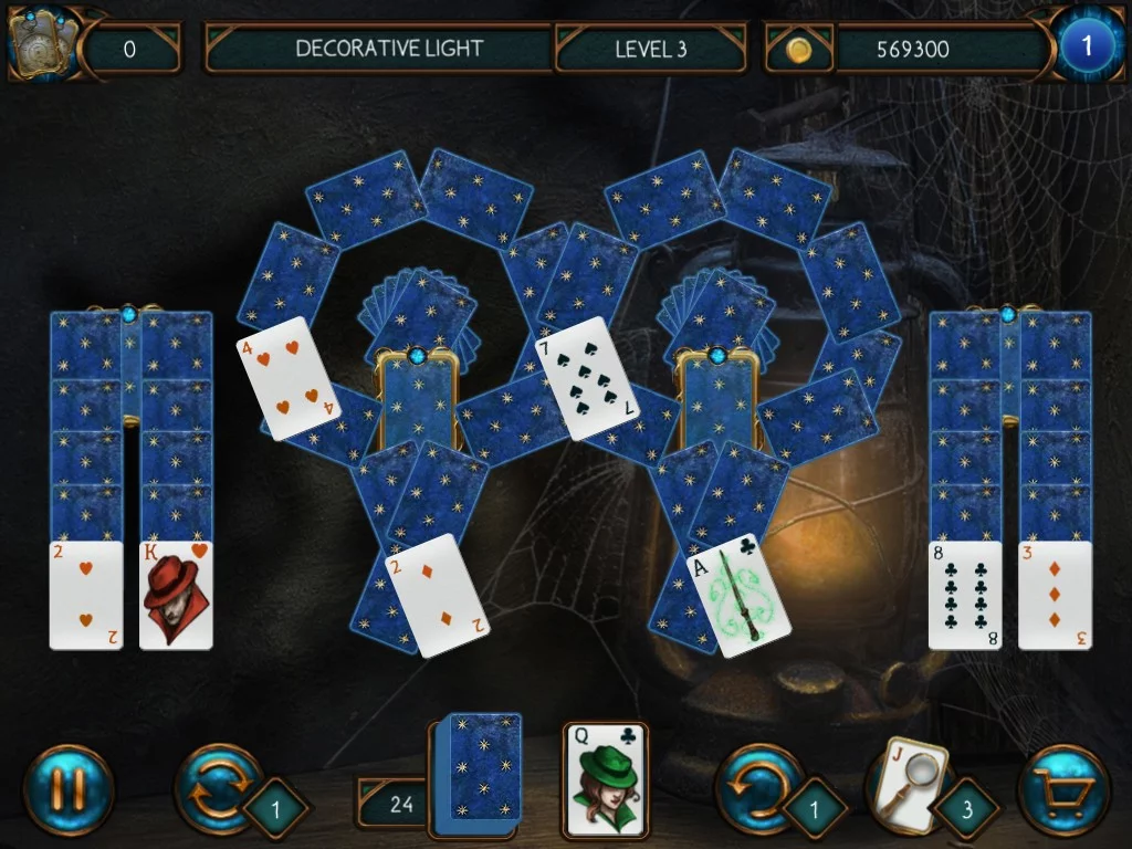 Изображение игры: Detective Solitaire. Butler Story