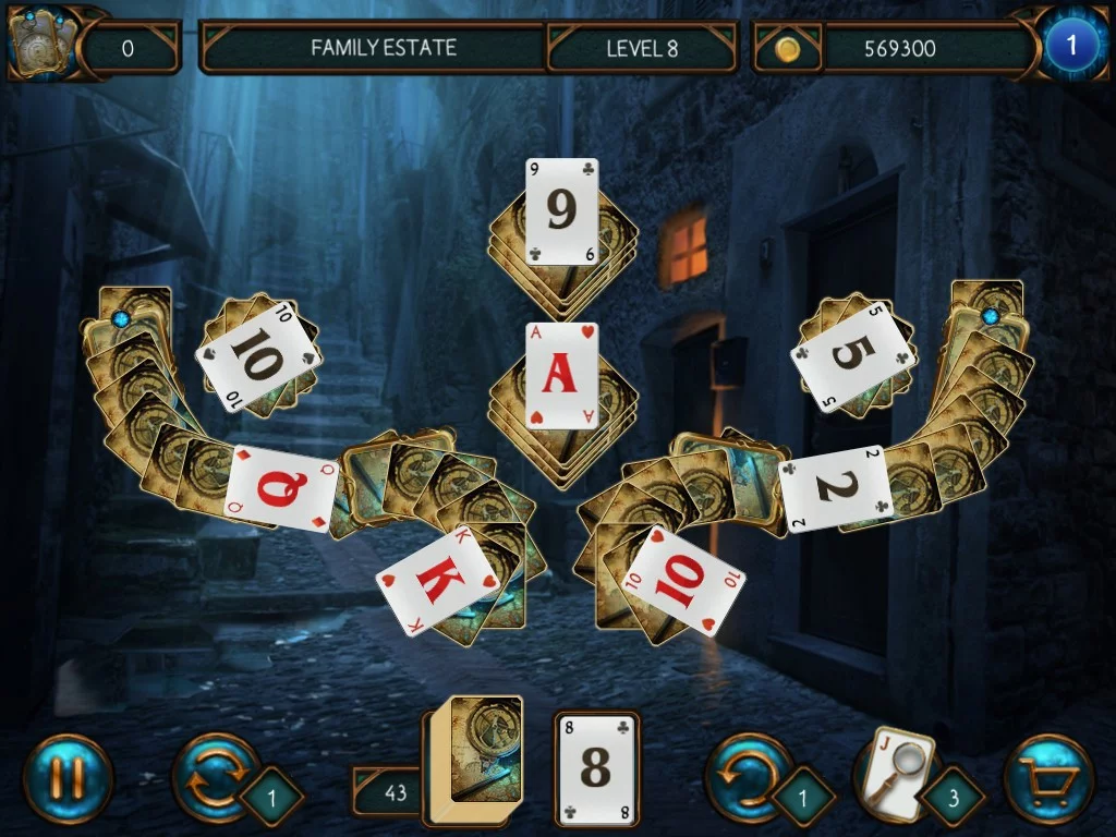 Изображение игры: Detective Solitaire. Butler Story