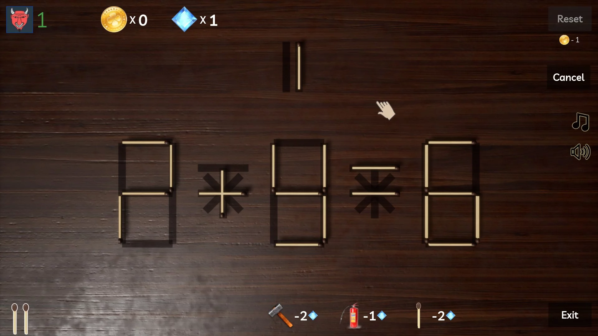 Изображение игры: Puzzle: Fire Sticks
